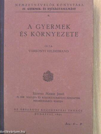 A gyermek és környezete