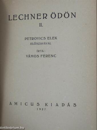 Lechner Ödön I-II./Barabás Miklós művészete/Daumier