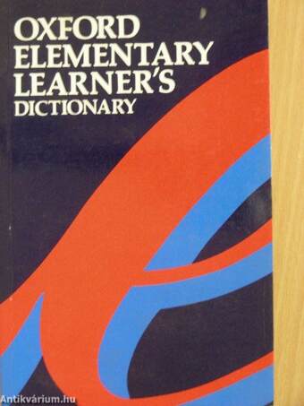 Oxford Elementary Learner's Dictionary of English