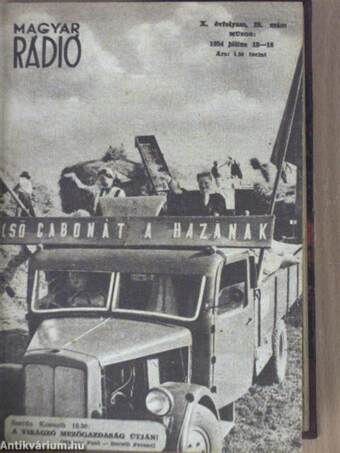 Magyar Rádió 1953-1954. (vegyes számok) (27 db)