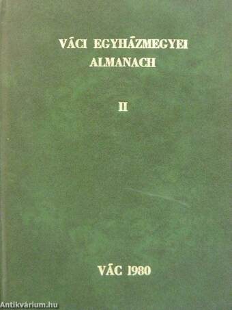 Váci egyházmegyei almanach II. (töredék)