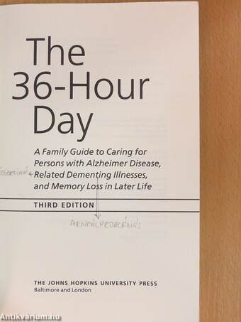 The 36-Hour Day