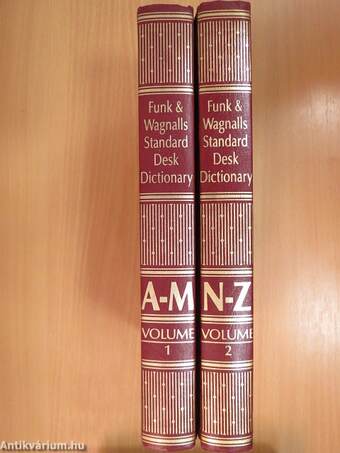 Funk & Wagnalls Standard Desk Dictionary 1-2.