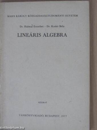 Lineáris algebra