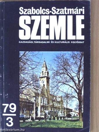 Szabolcs-Szatmári Szemle 1979. augusztus