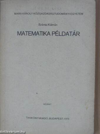 Matematika példatár