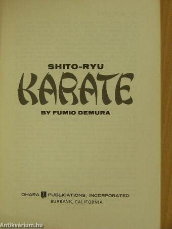 Shito-Ryu Karate