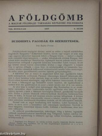 A Földgömb 1937. június