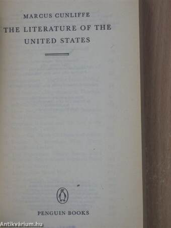 The Literature of the United States