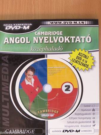 Cambridge angol nyelvoktató középhaladó - DVD-vel