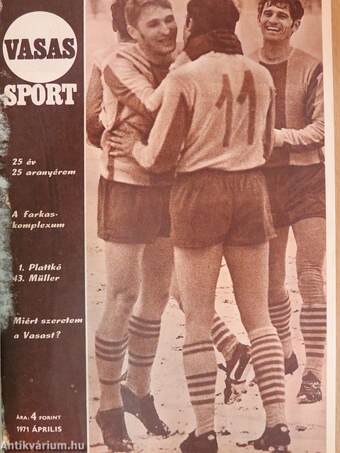 Vasas sport 1971-1975. (vegyes számok) (19 db)