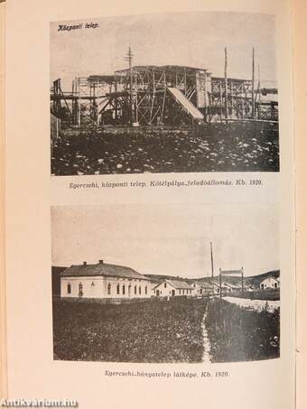 Az egercsehi szénbánya története 1901-1976.