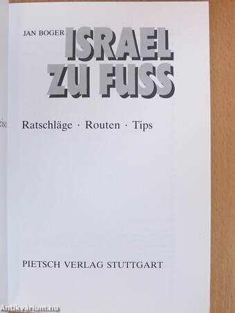 Israel zu Fuss