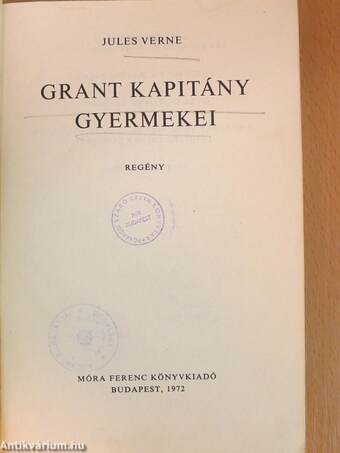 Grant kapitány gyermekei