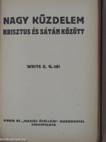 Nagy küzdelem Krisztus és Sátán között