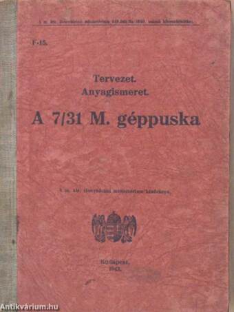 A 7/31 M. géppuska