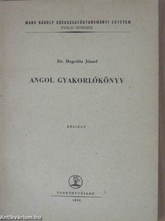 Angol gyakorlókönyv