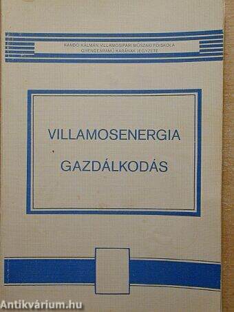 Villamosenergia-gazdálkodás