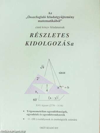 Az "Összefoglaló feladatgyűjtemény matematikából" című könyv feladatainak részletes kidolgozása XVI. fejezet