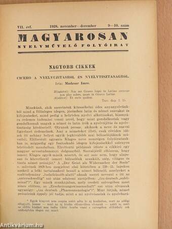 Magyarosan 1938. november-december