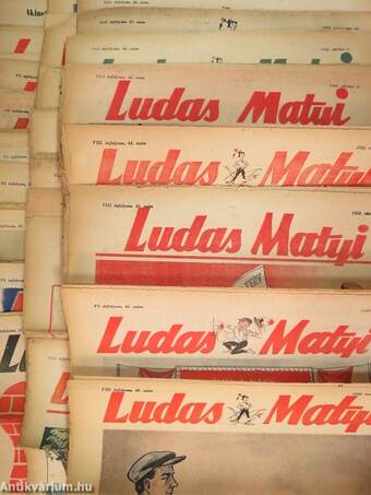 Ludas Matyi 1948., 1950-1952. (vegyes számok) (27 db)