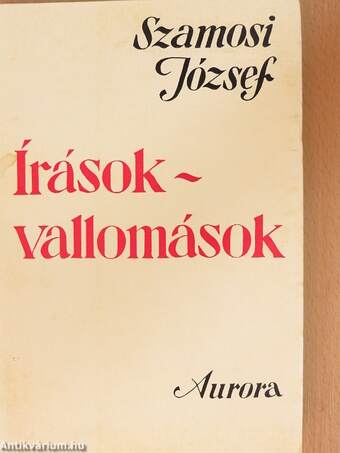 Írások-vallomások