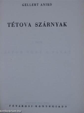 Tétova szárnyak