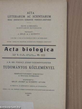 Acta Biologica