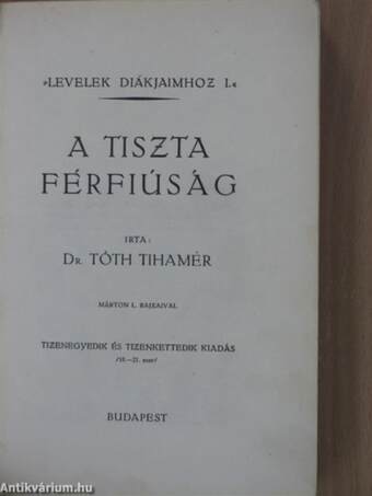 A tiszta férfiúság