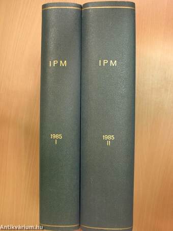 IPM 1985. január-december/Különszám I-II.