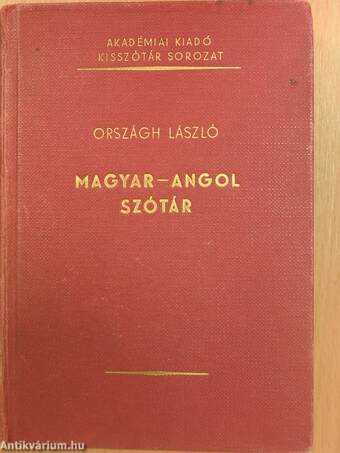 Magyar-angol szótár