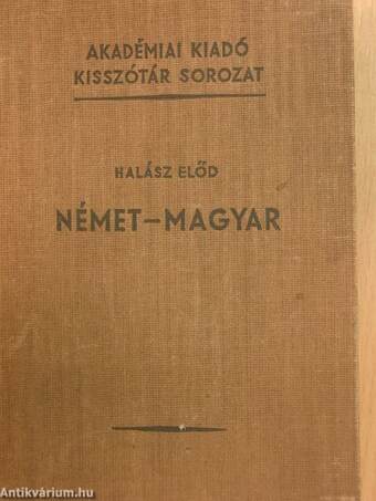 Német-magyar szótár