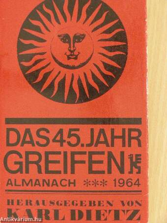 Der Greifen-Almanach auf das Jahr 1964