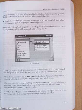 Adatkezelés az MS ACCESS 7.0 alkalmazásával