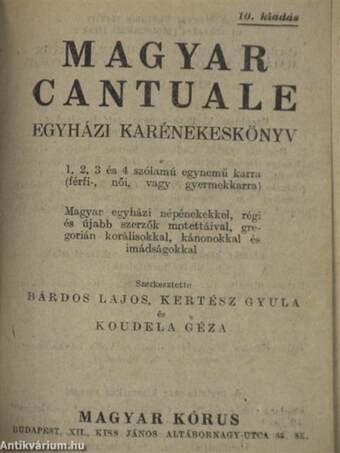 Magyar Cantuale