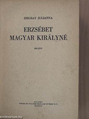 Erzsébet magyar királyné