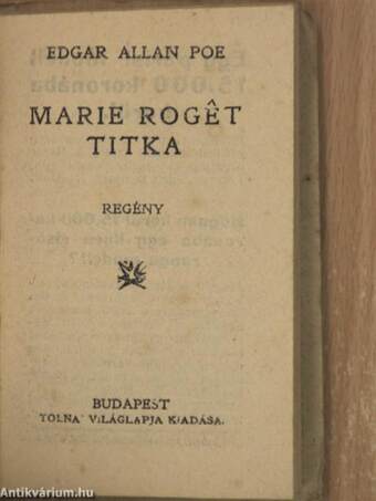 Marie Roget titka