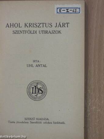 Ahol Krisztus járt