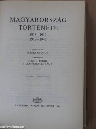 Magyarország története 8/2. (töredék)