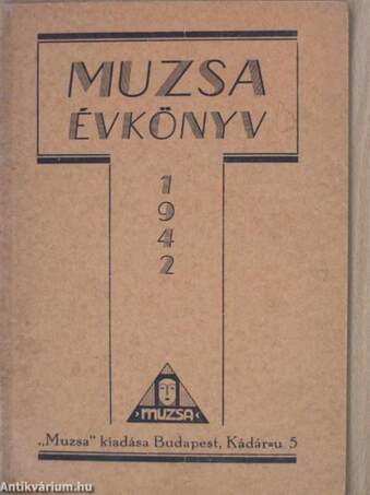 Muzsa Évkönyv 1942.