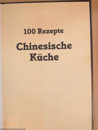 Chinesische Küche