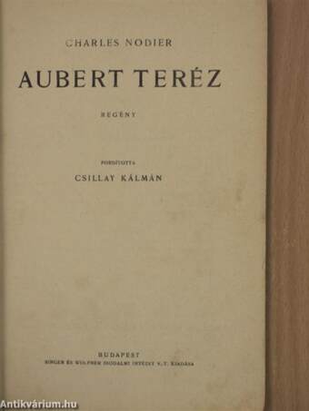 Aubert Teréz