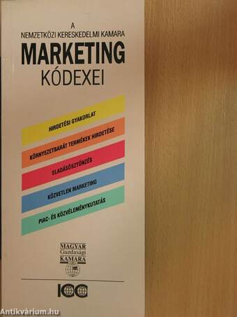 A nemzetközi kereskedelmi kamara marketing kódexei