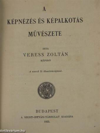 A képnézés és képalkotás művészete