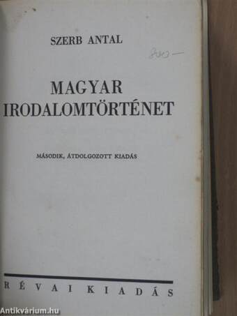 Magyar irodalomtörténet