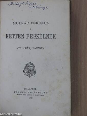 Ketten beszélnek