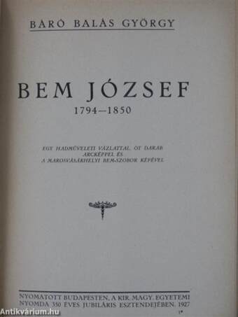 Bem József 1794-1850