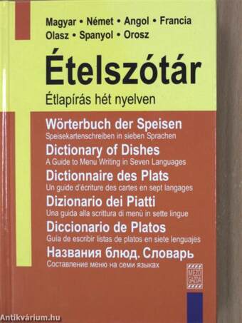 Ételszótár