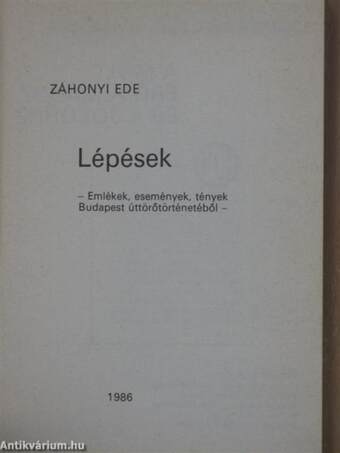 Lépések