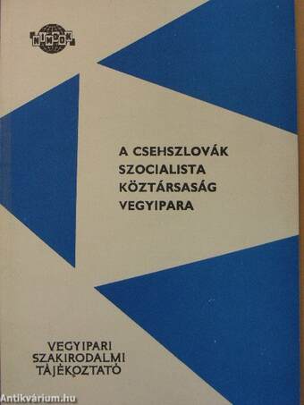 A Csehszlovák Szocialista Köztársaság vegyipara